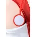 Игровой костюм медсестры: платье,головной убор и стетоскоп белый с красным S-M-L