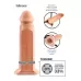 Телесный реалистичный фаллоимитатор с полостью Silicone Hollow Extension - 20 см телесный 