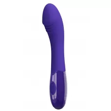 Фиолетовый вибростимулятор Elemetal-Youth - 19,3 см фиолетовый 