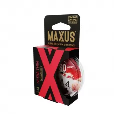 Ультратонкие презервативы MAXUS AIR Ultra Thin - 3 шт  