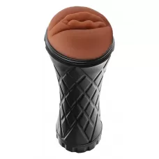 Коричневый мастурбатор-вагина Marly коричневый 