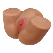 Мастурбатор Geriann с 2 любовными каналами карамель (темно-бежевый Мастурбатор Geriann с 2 любовными каналами карамель (темно-бежевый