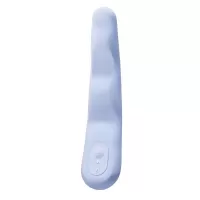 Голубой вибратор iroha Fit Minamozuki - 17,7 см голубой 