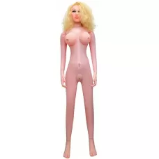 Секс-кукла с вибрацией Анжелика телесный 