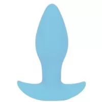 Голубая анальная втулка Sweet Toys - 8,5 см голубой 