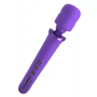 Фиолетовый вибромассажер Rechargeable Power Wand фиолетовый 