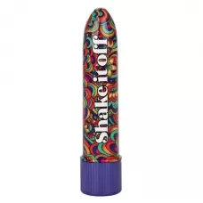 Мини-вибратор Shake It Off Powerful Mini Vibrator - 12,75 см черный 