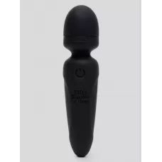 Черный мини-wand Sensation Rechargeable Mini Wand Vibrator - 10,1 см черный 