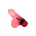 Нежно-розовый гелевый вибратор-фаллос - 15,5 см розовый 