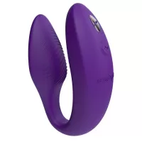 Фиолетовый U-образный вибратор для пар We-Vibe Sync 2 фиолетовый 