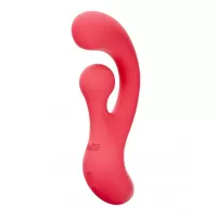 Ротационный вибратор-кролик Sway - 17,5 см коралловый 
