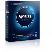 Презервативы MY.SIZE размер 72 - 3 шт  