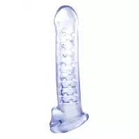 Прозрачная насадка-удлинитель Stretchy Touch - 18 см прозрачный 