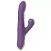 Фиолетовый вибратор-кролик с возвратно-поступательной стимуляцией фиолетовый 