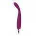 Фиолетовый вибратор Cici с гнущейся головкой - 18,2 см фиолетовый 
