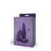 Фиолетовая анальная вибропробка APEX BUTT PLUG LARGE PURPLE - 15 см фиолетовый 