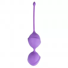 Фиолетовые вагинальные шарики Jiggle Mouse фиолетовый 