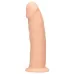 Телесный фаллоимитатор без мошонки Silicone Dildo Without Balls - 15,3 см телесный 