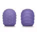 Набор из 2 фиолетовых текстурированных насадок для Le Wand Petite фиолетовый 