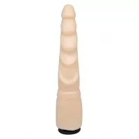 Телесная реалистичная насадка-елочка - 20,5 см телесный 