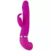 Лиловый вибратор-кролик с функцией сквирта Cumshot Rabbit Vibrator - 24 см лиловый 