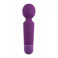 Фиолетовый wand-вибратор - 15,2 см фиолетовый 
