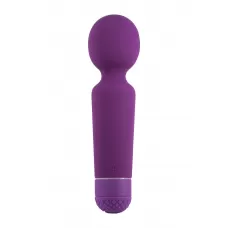 Фиолетовый wand-вибратор - 15,2 см фиолетовый 