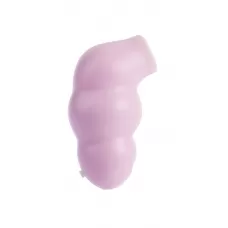 Розовый не перезаряжаемый вакуумный стимулятор Swirl розовый 