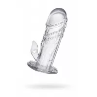 Прозрачная насадка на пенис Uco - 13 см прозрачный 