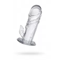 Прозрачная насадка на пенис Uco - 13 см прозрачный 