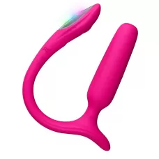 Розовый анальный вибратор с клиторальной стимуляцией Lush Anal розовый Розовый анальный вибратор с клиторальной стимуляцией Lush Anal розовый