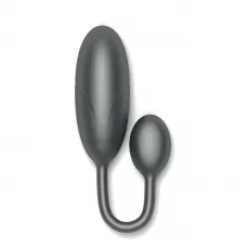 Черное тихое виброяйцо с управлением через приложение черный 