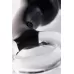 Чёрный анальный стимулятор из стекла с ручкой-кольцом - 17 см черный 
