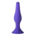 Фиолетовая анальная втулка Toyfa A-toys - 10,2 см фиолетовый 