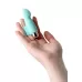 Мятная вибронасадка на палец для клиторальной стимуляции JOS BLISS - 9 см мятный 