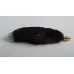 Золотистая анальная пробка с хвостом  Королевская лиса черный 