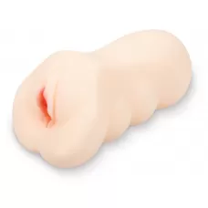 Мастурбатор-вагина с углублениями под пальцы телесный 