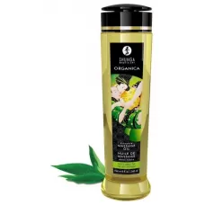 Массажное масло Organica с ароматом зеленого чая - 240 мл  