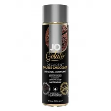 Лубрикант с ароматом шоколада JO GELATO DECADENT DOUBLE CHOCOLATE - 120 мл  