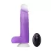 Фиолетовый вибратор-реалистик Encore 8 Inch Vibrating Dildo - 21,6 см фиолетовый 