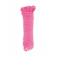 Розовая веревка для связывания Sweet Caress Rope - 10 метров розовый 