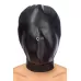 Маска-шлем на голову с отверстиями для дыхания черный 