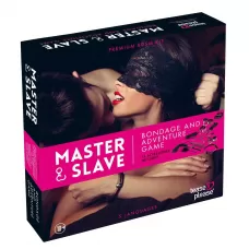 Эротический набор Master Slave Bondage And Adventure Game розовый с черным 