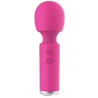 Розовый перезаряжаемый мини-wand Intimate Wand розовый 