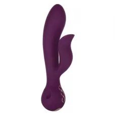 Фиолетовый вибратор-кролик Fantasy - 22,25 см фиолетовый 