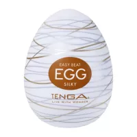 Мастурбатор-яйцо Tenga Egg Silky белый 