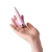 Нежно-розовая вибронасадка на палец для анальной стимуляции JOS NOVA - 9 см нежно-розовый 