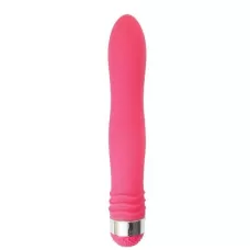 Розовый эргономичный вибратор Sexy Friend - 17,5 см розовый 