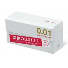 Супер тонкие презервативы Sagami Original 0.01 - 10 шт  