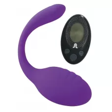 Фиолетовое виброяйцо Smart Dream II + LRS с пультом ДУ фиолетовый 